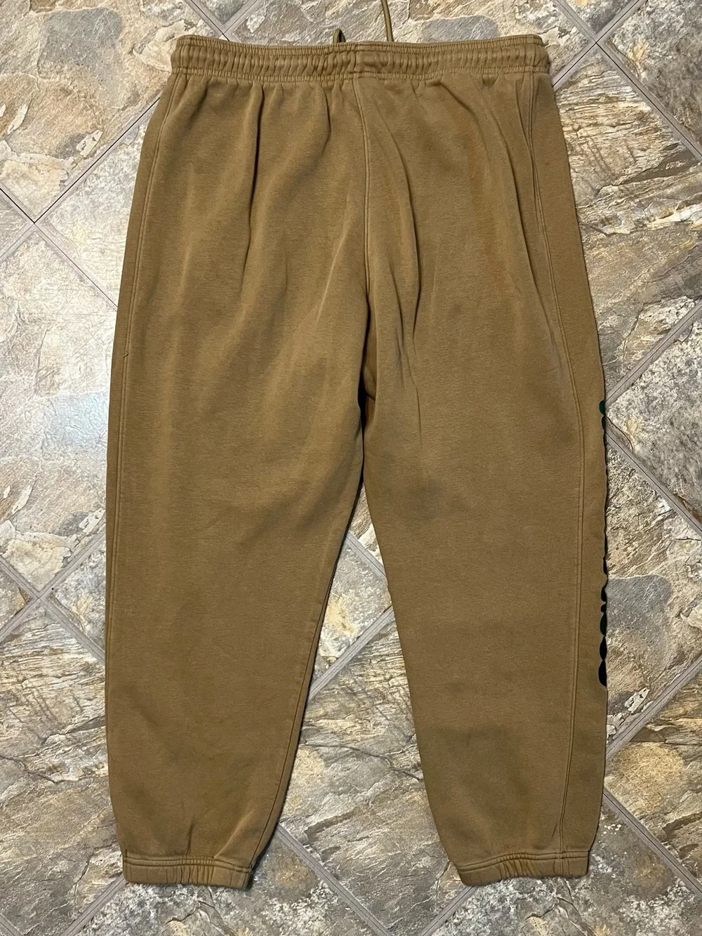 Air Jordan X Jordan Moss Artist Series Fleece Jogger Pants FD7149-258 Womens XL
